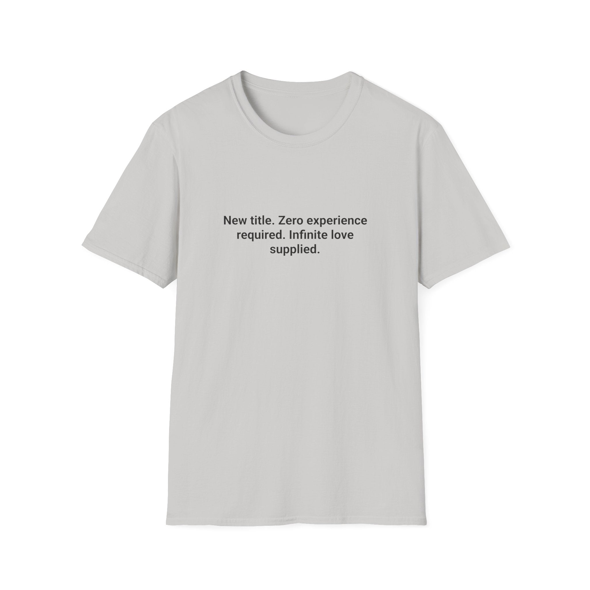 New Title Zero Experience Required - T-Shirt for New Grandparents