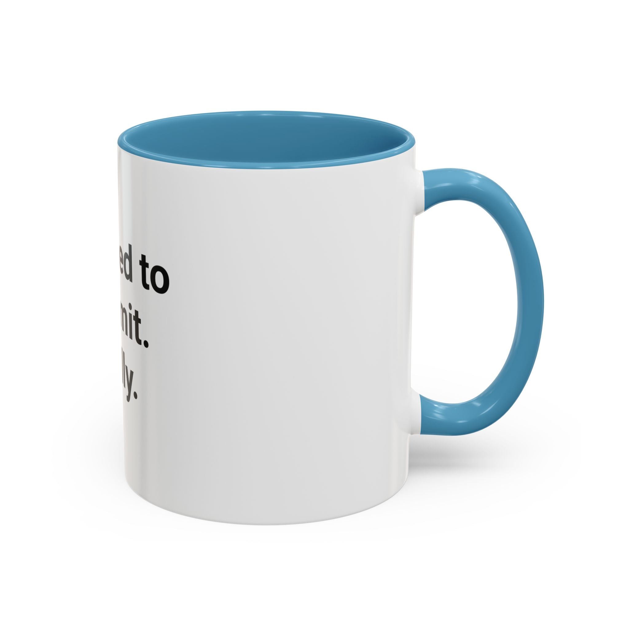 Licensed to Transmit. Finally. - Accent Mug for Ham Radio License