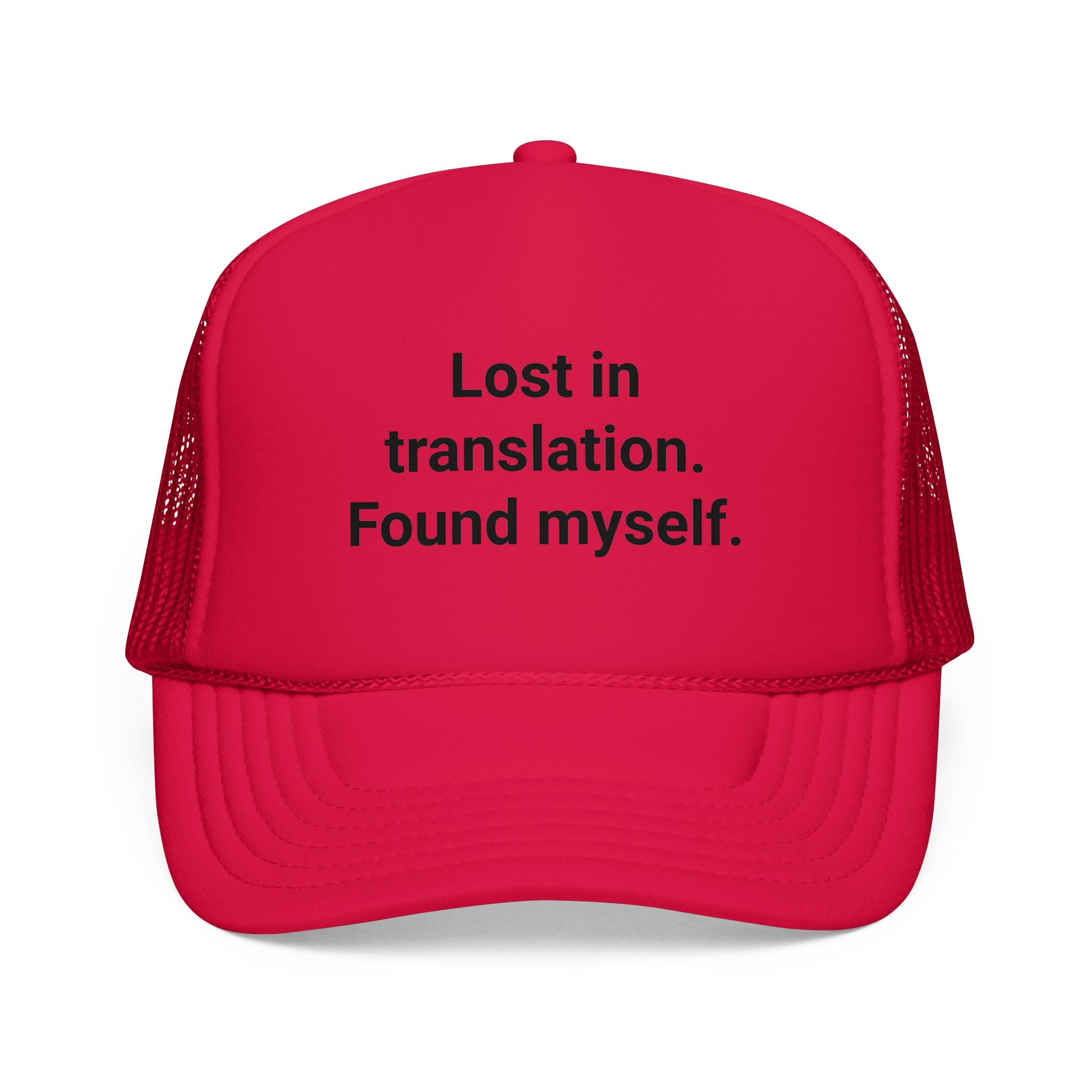 Lost in Translation. Found Myself. - Trucker Hat for Solo Travelers