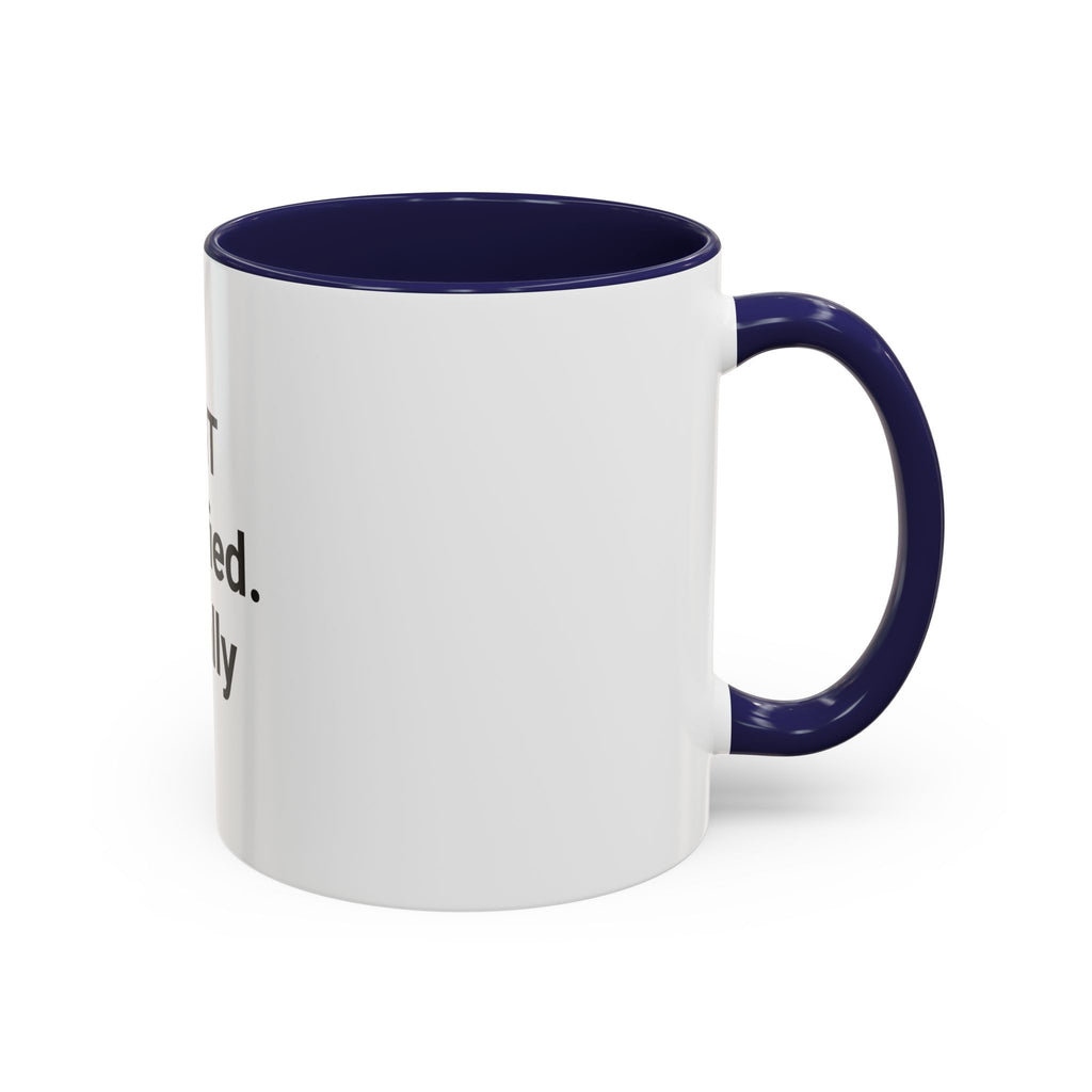 EMT Certified. Finally - Accent Mug for New EMT Gift