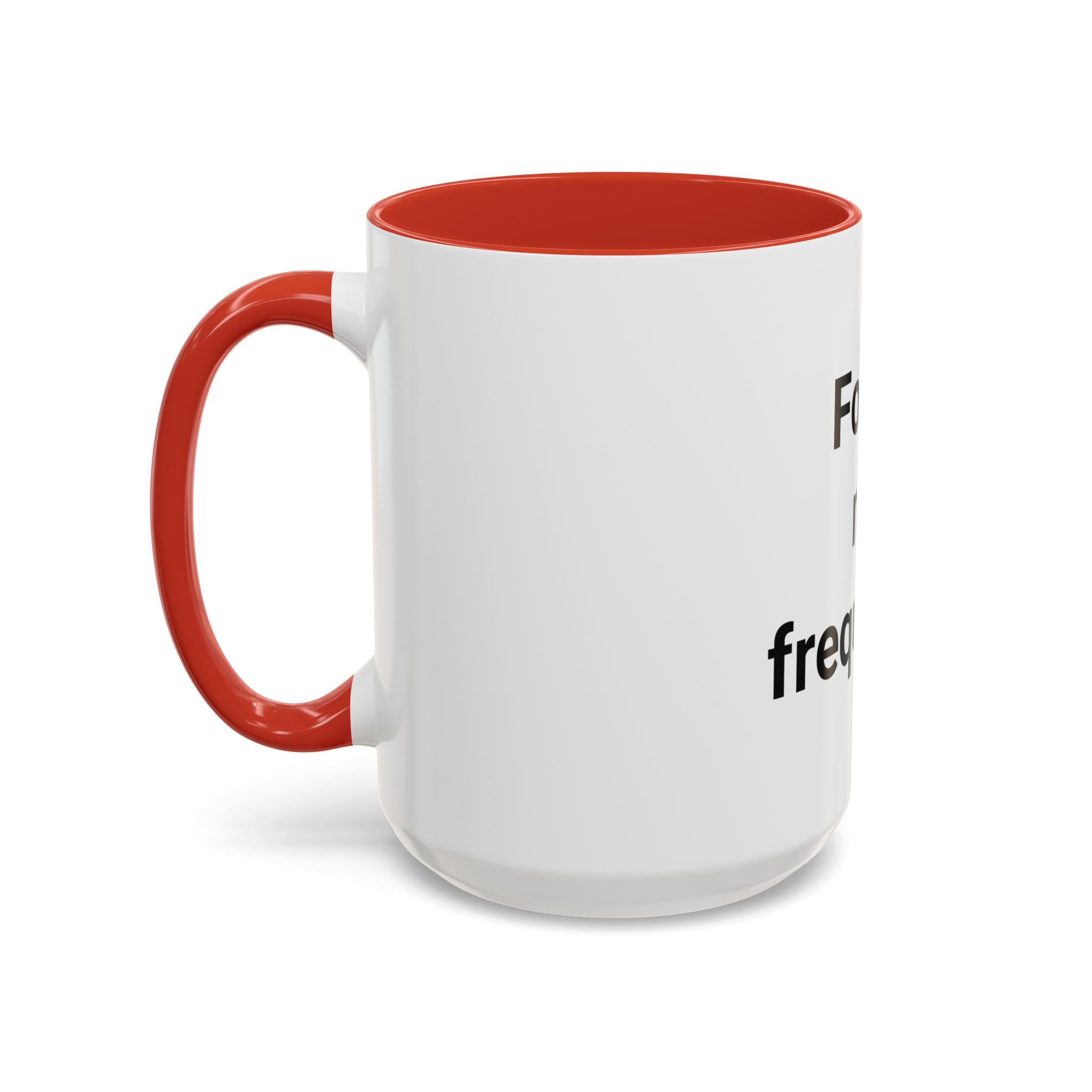 Found My Frequency - Accent Mug for Ham Radio License