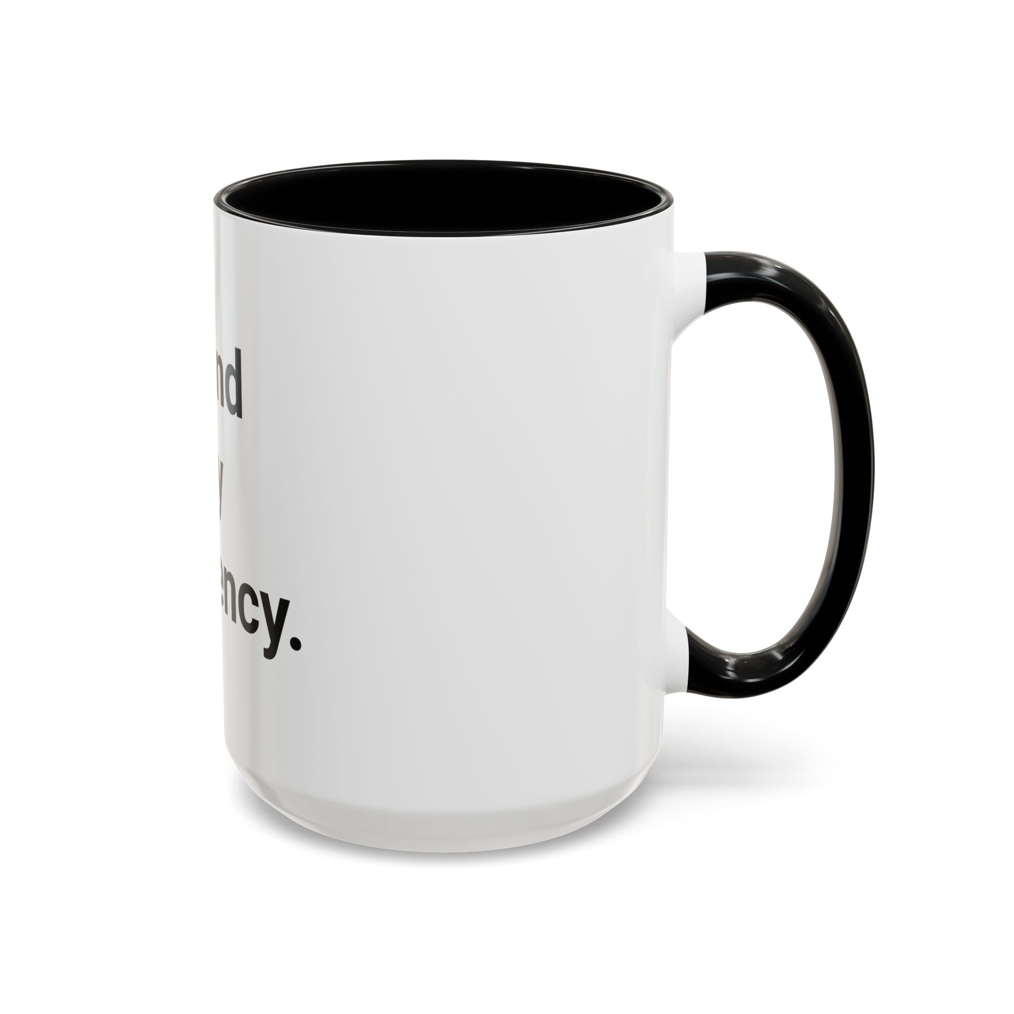 Found My Frequency - Accent Mug for Ham Radio License