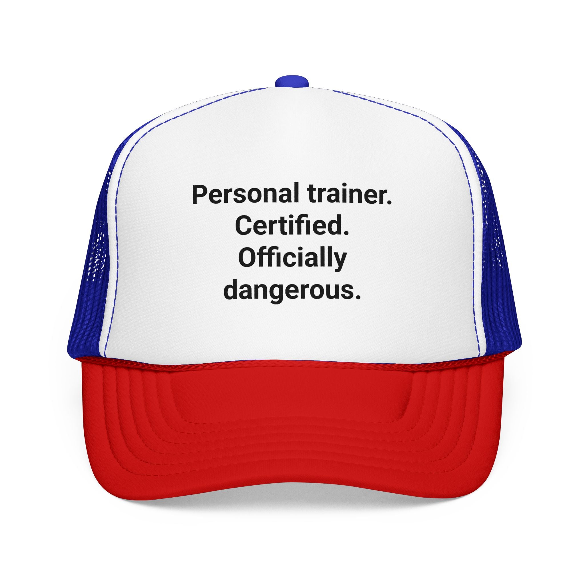 Personal Trainer Certified Officially Dangerous - Trucker Hat