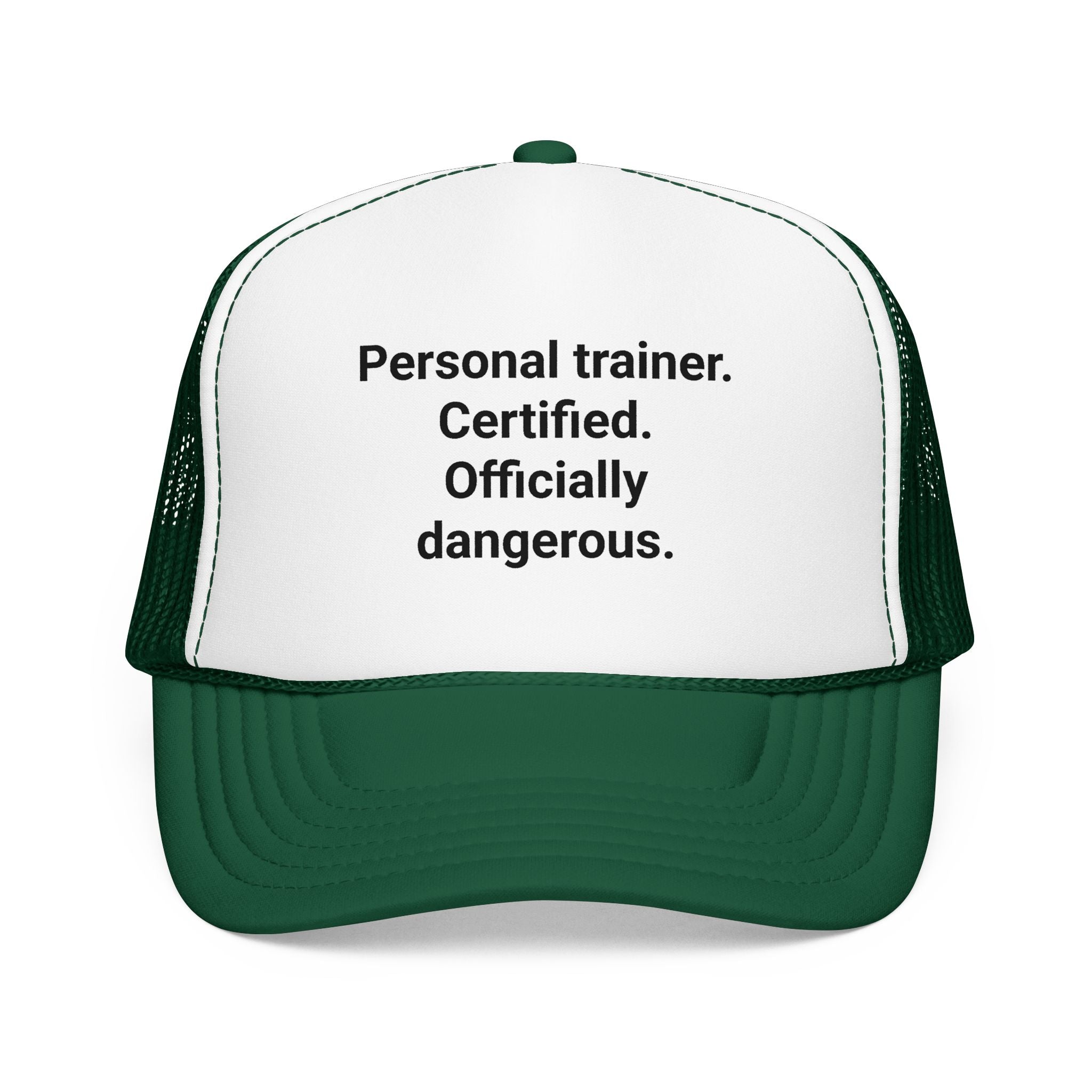 Personal Trainer Certified Officially Dangerous - Trucker Hat