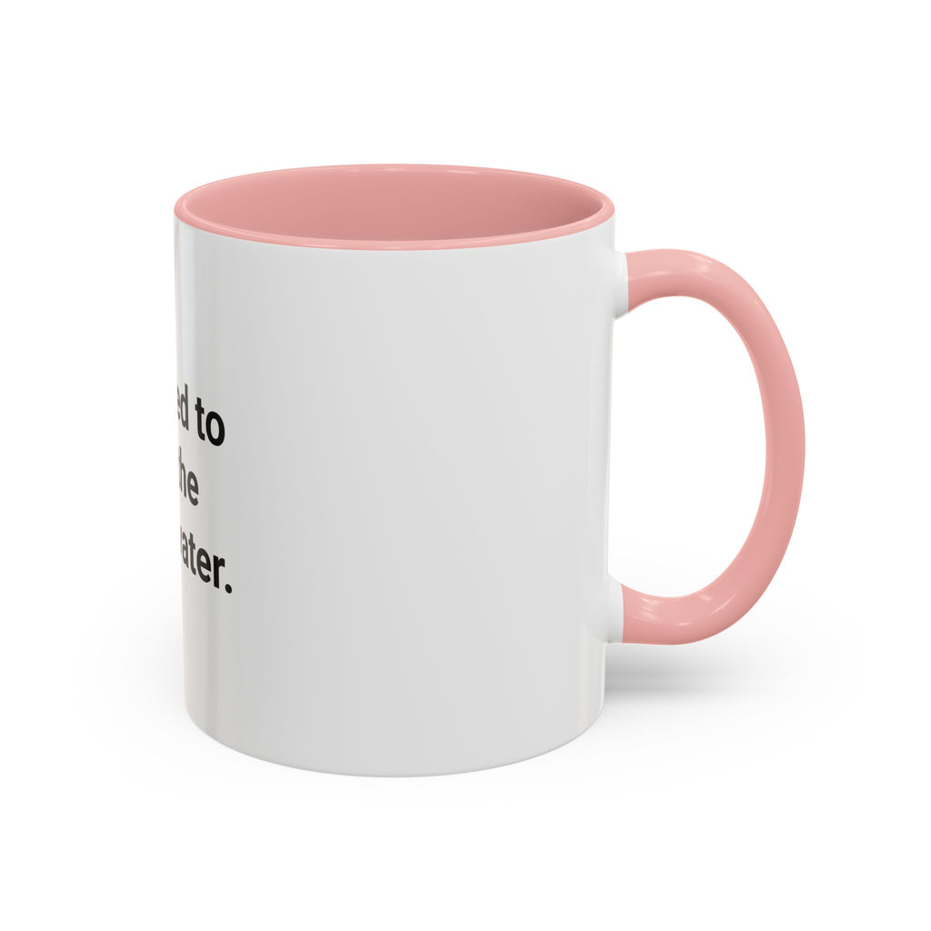 Certified to Breathe Underwater - Accent Mug for Scuba Divers