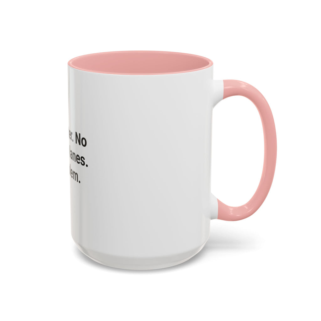 Open Water. No Walls. No Lanes. No Problem. - Mug for Open Water Swimmers