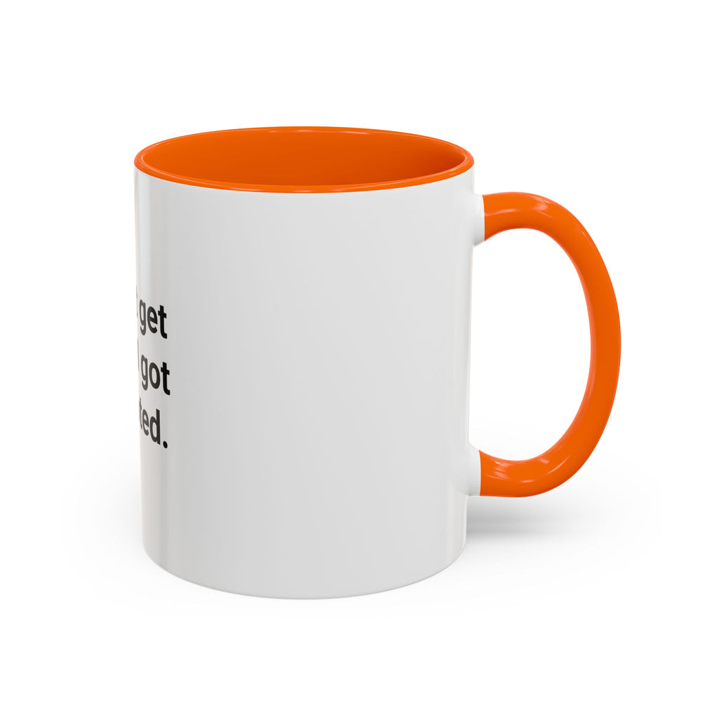 I Didn't Get Older I Got Promoted - Accent Mug for New Grandparents