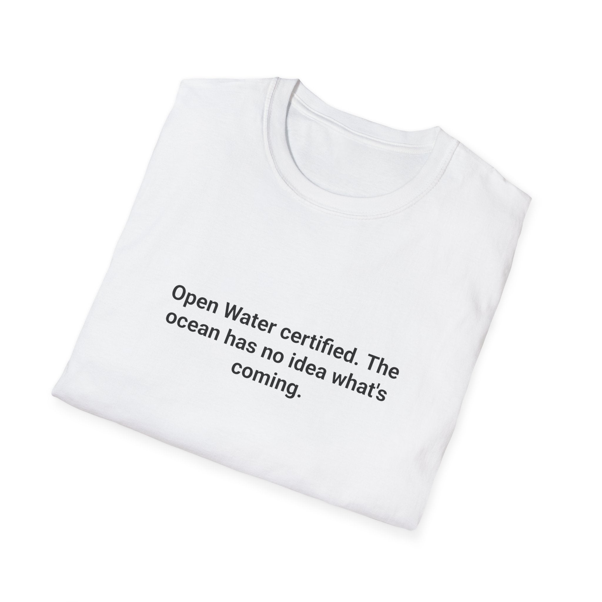 Open Water Certified - T-Shirt for New Scuba Divers