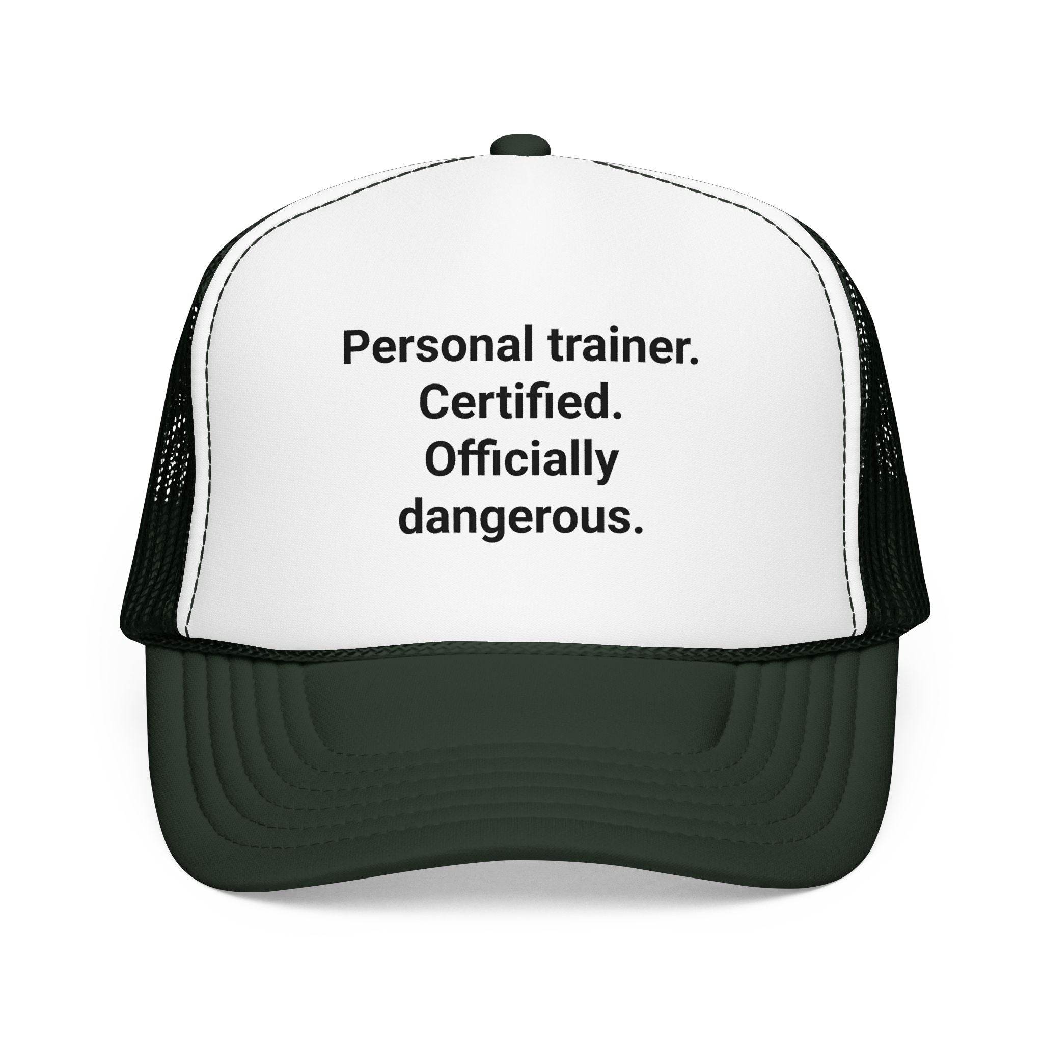 Personal Trainer Certified Officially Dangerous - Trucker Hat