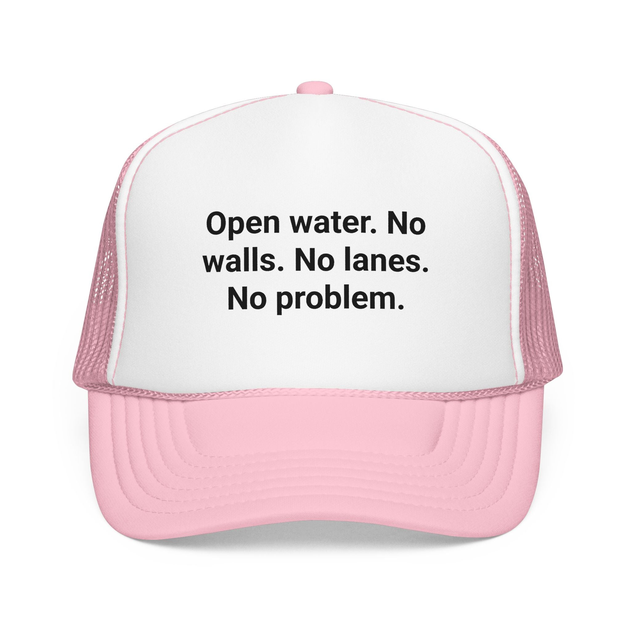Open Water. No Walls. No Lanes. No Problem. - Trucker Hat