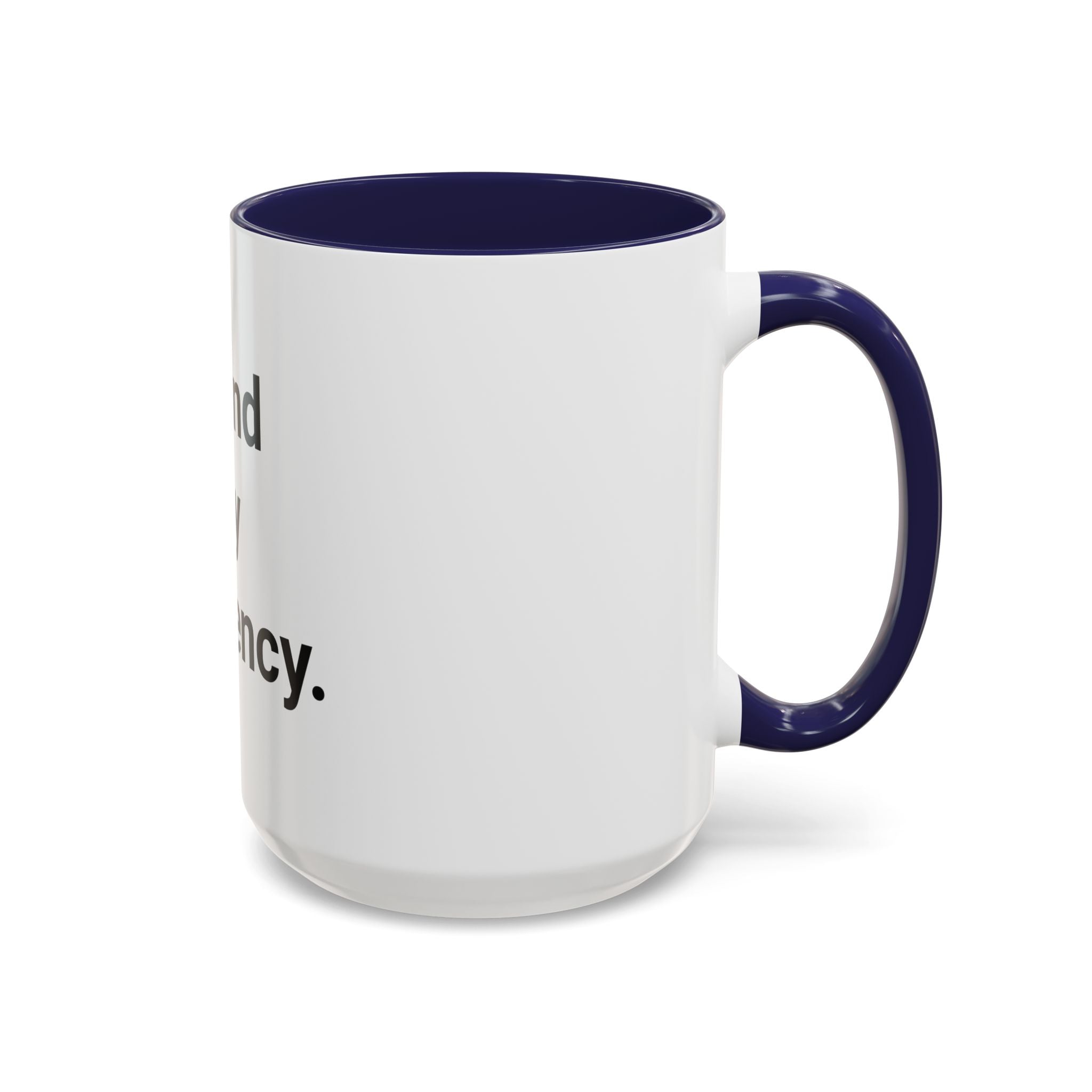Found My Frequency - Accent Mug for Ham Radio License