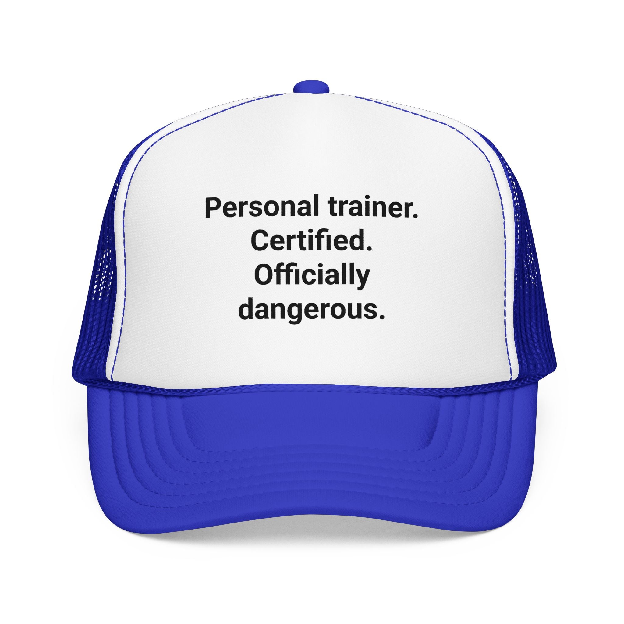 Personal Trainer Certified Officially Dangerous - Trucker Hat