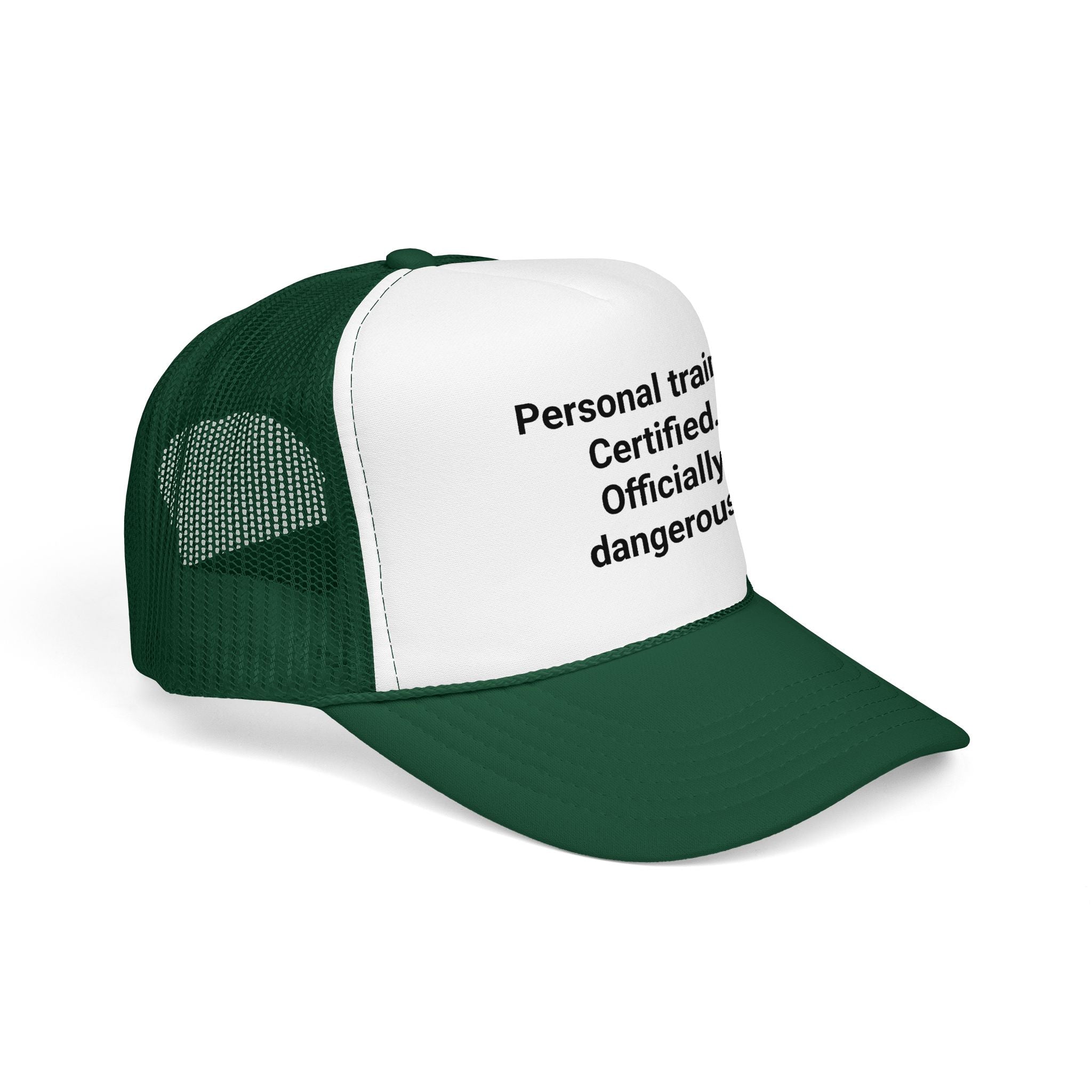 Personal Trainer Certified Officially Dangerous - Trucker Hat