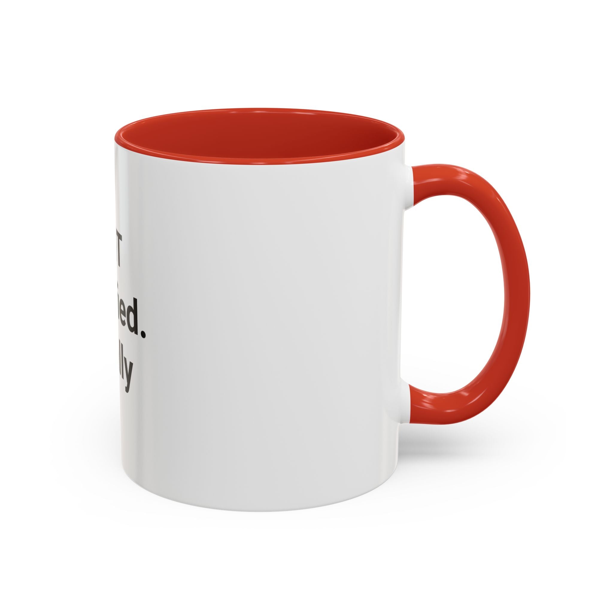 EMT Certified. Finally - Accent Mug for New EMT Gift