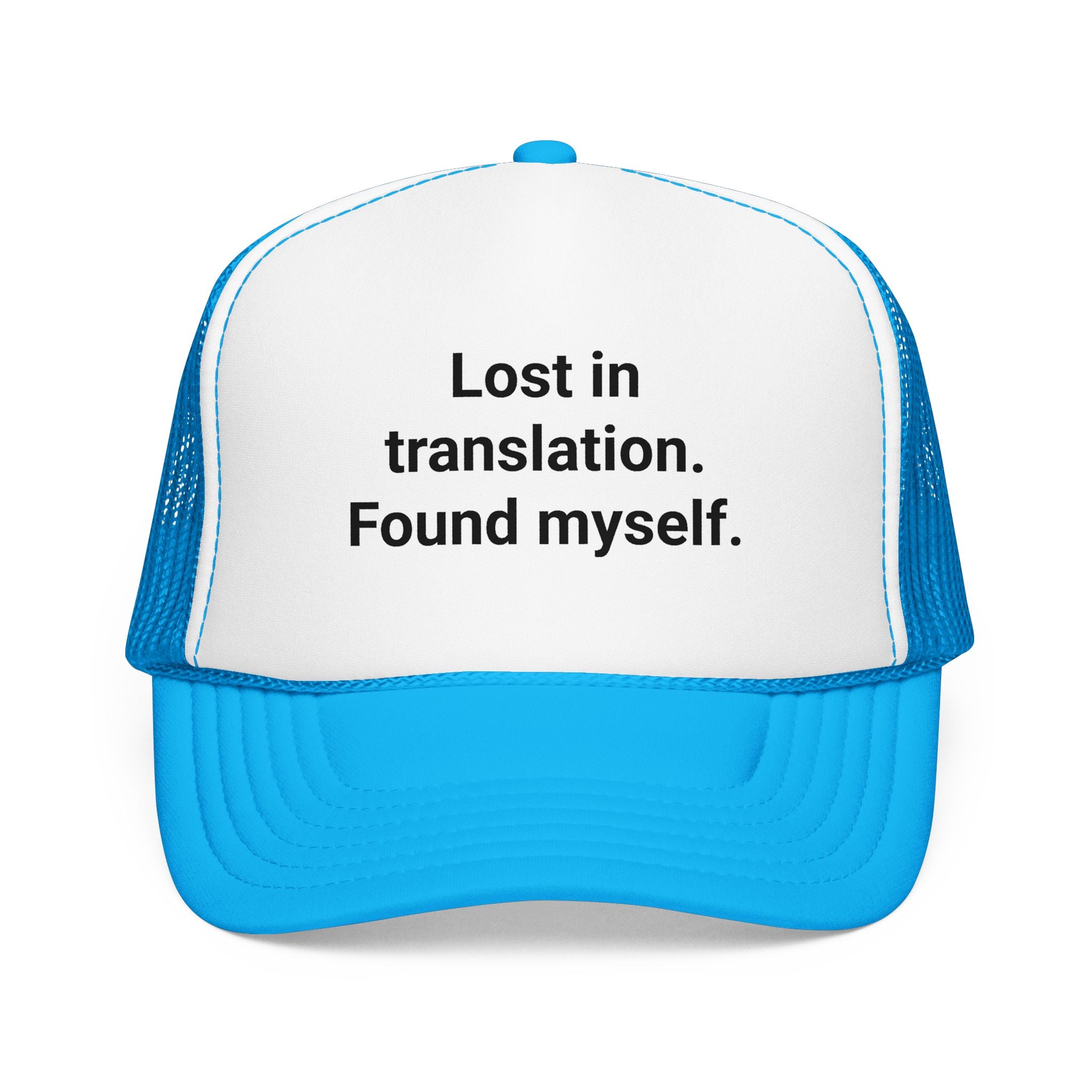 Lost in Translation. Found Myself. - Trucker Hat for Solo Travelers
