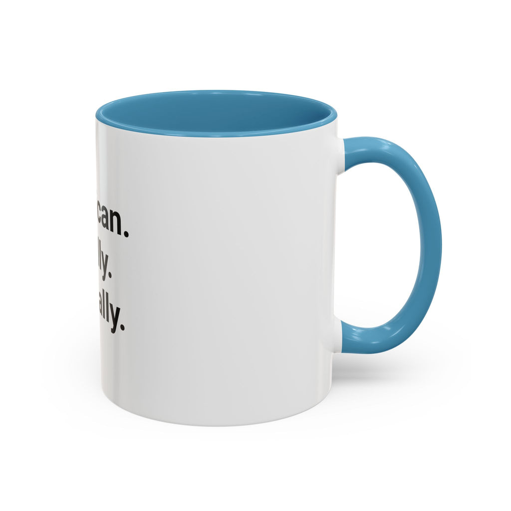 American. Finally. Officially. - Accent Mug for New US Citizens