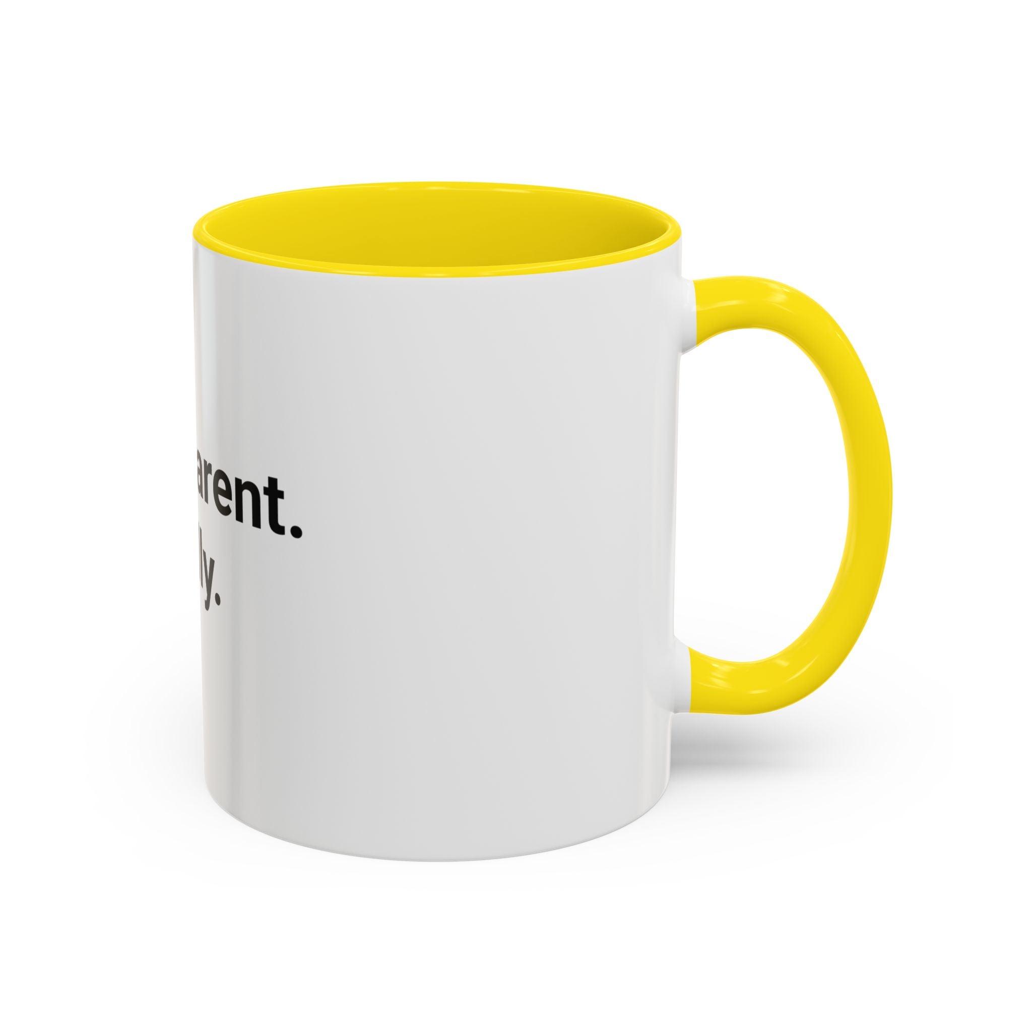 Grandparent. Finally. - Accent Mug for New Grandparents