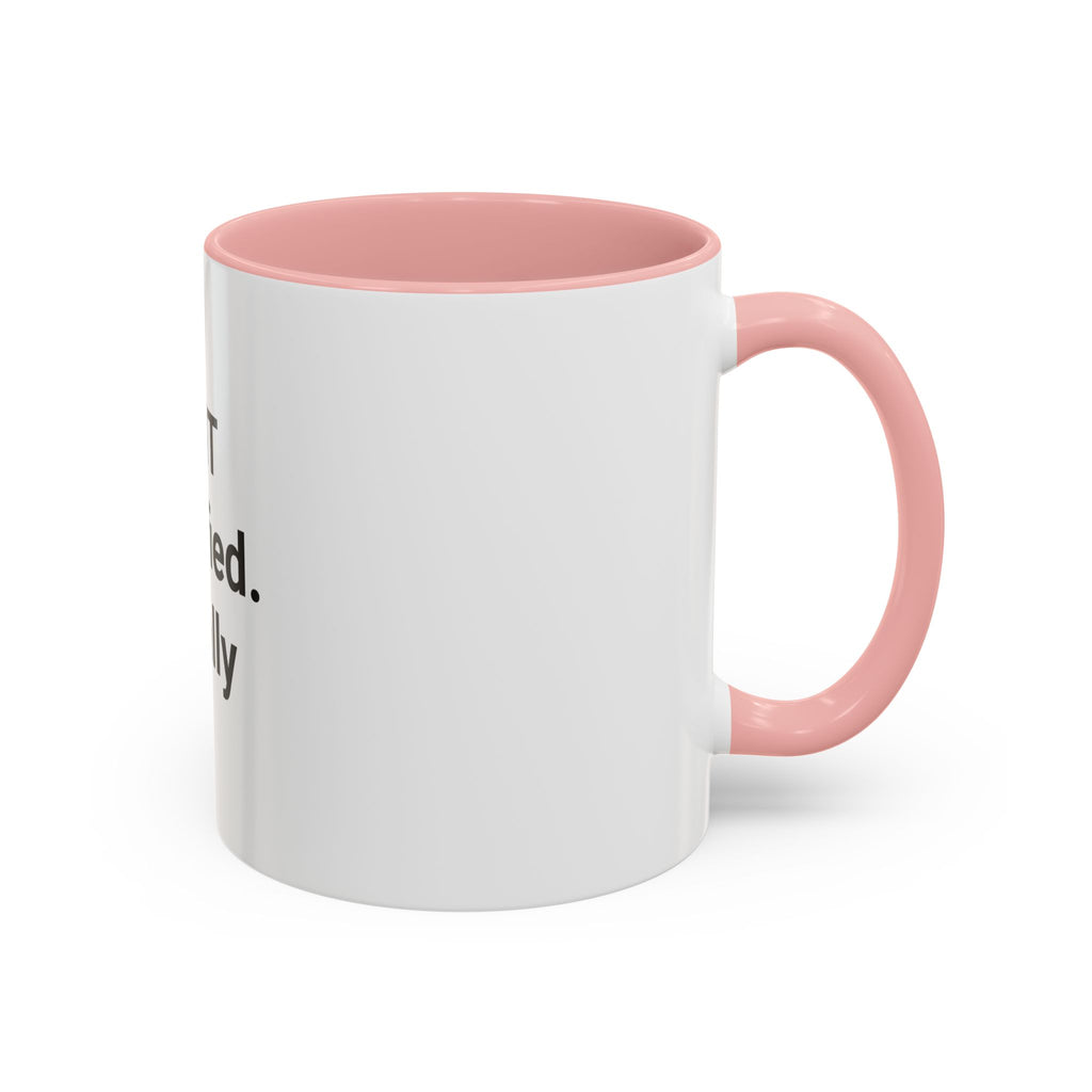 EMT Certified. Finally - Accent Mug for New EMT Gift
