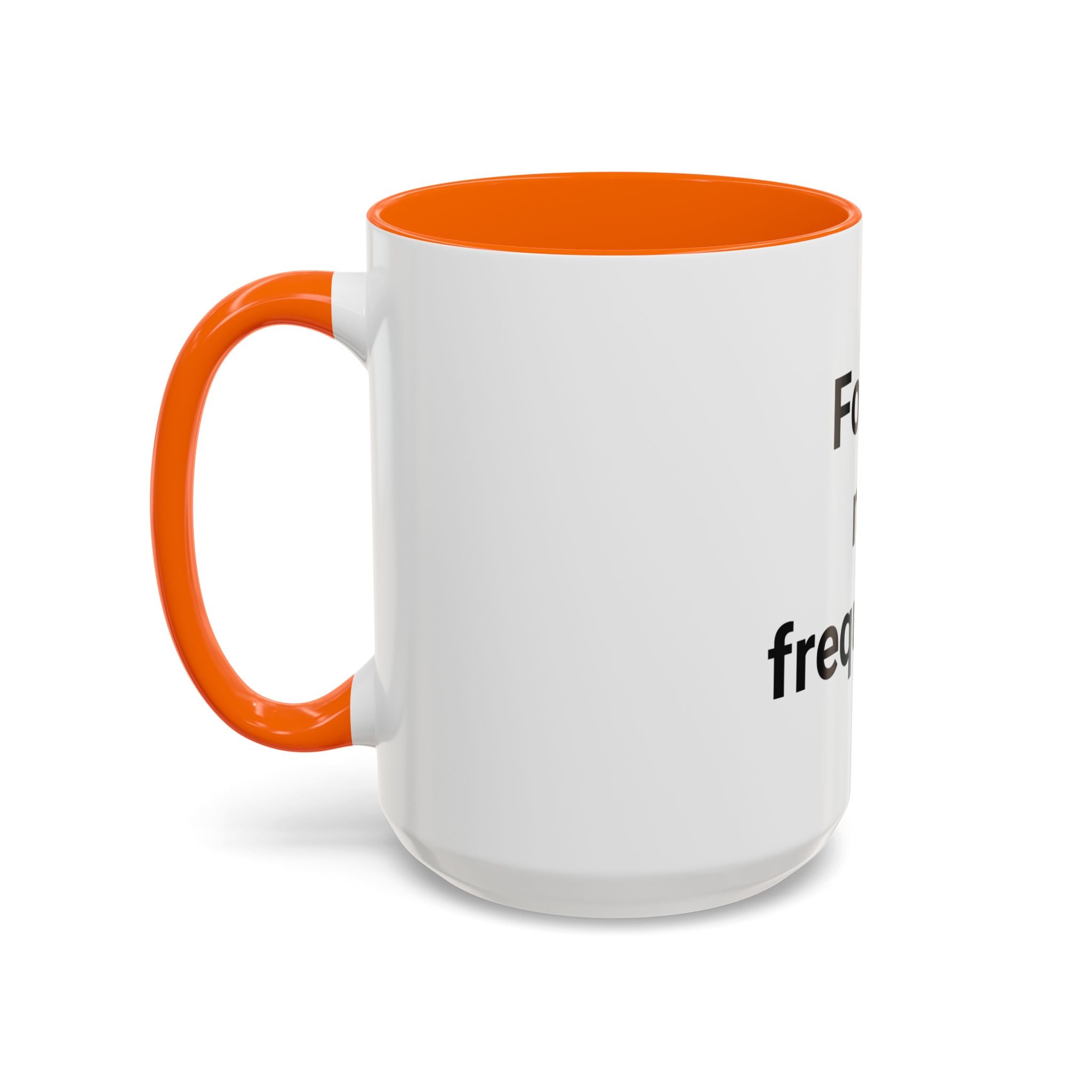 Found My Frequency - Accent Mug for Ham Radio License