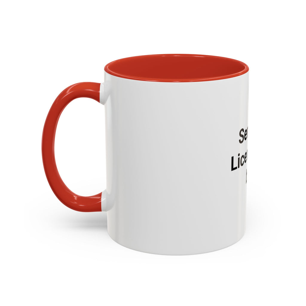 Series 7: Licensed to Bill - Accent Mug for New Brokers