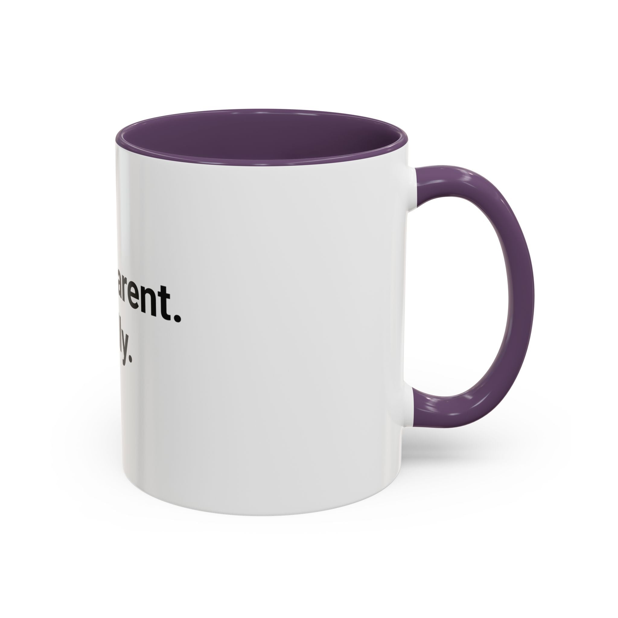 Grandparent. Finally. - Accent Mug for New Grandparents