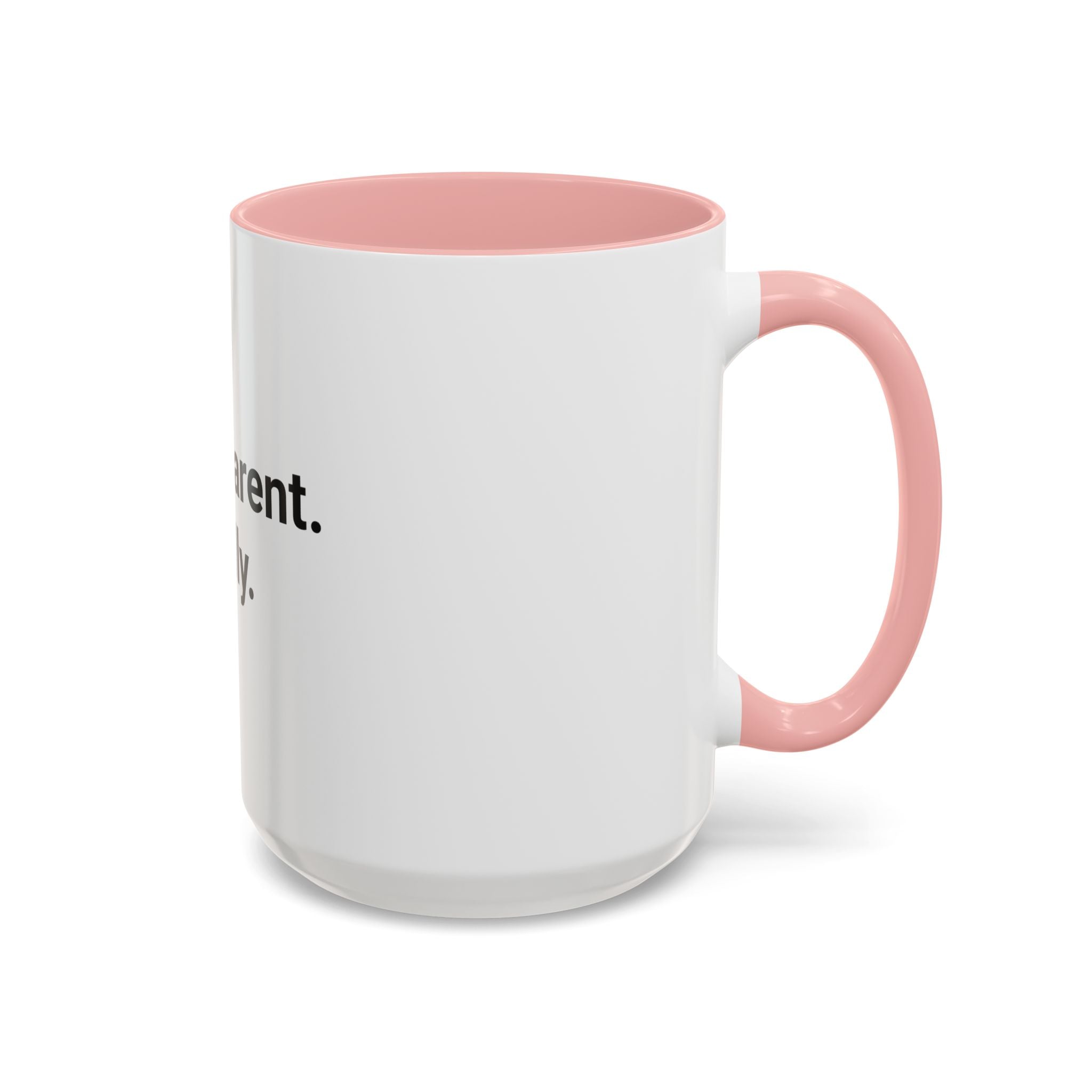 Grandparent. Finally. - Accent Mug for New Grandparents