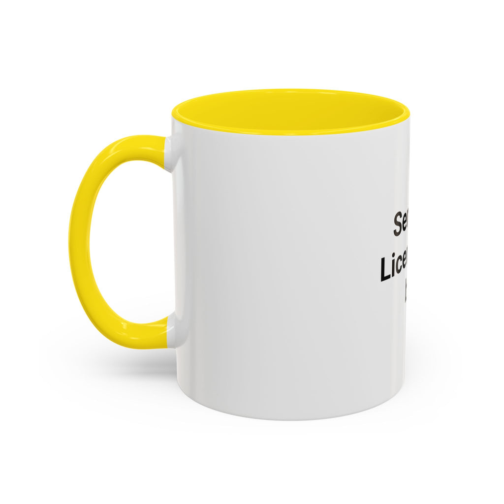 Series 7: Licensed to Bill - Accent Mug for New Brokers