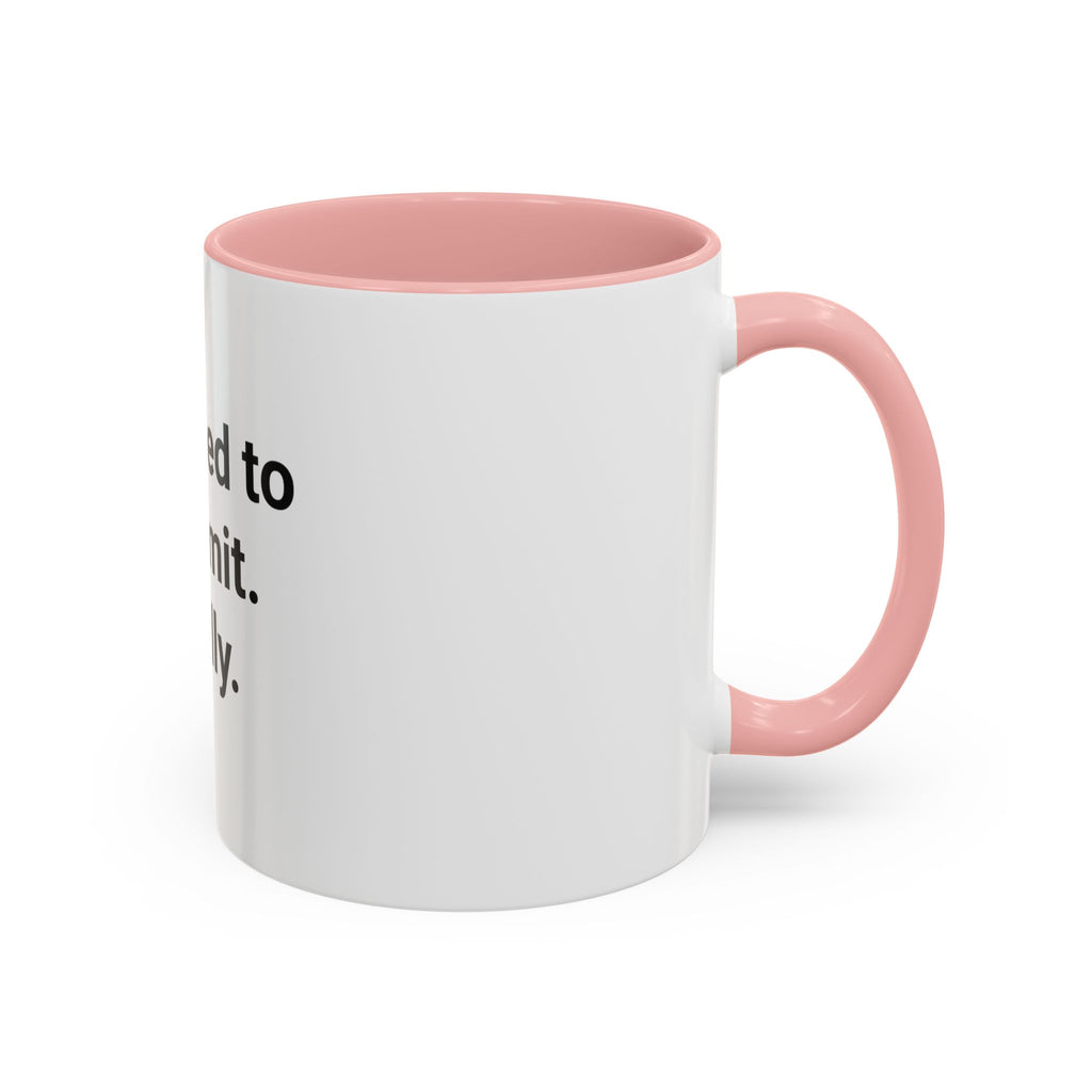 Licensed to Transmit. Finally. - Accent Mug for Ham Radio License