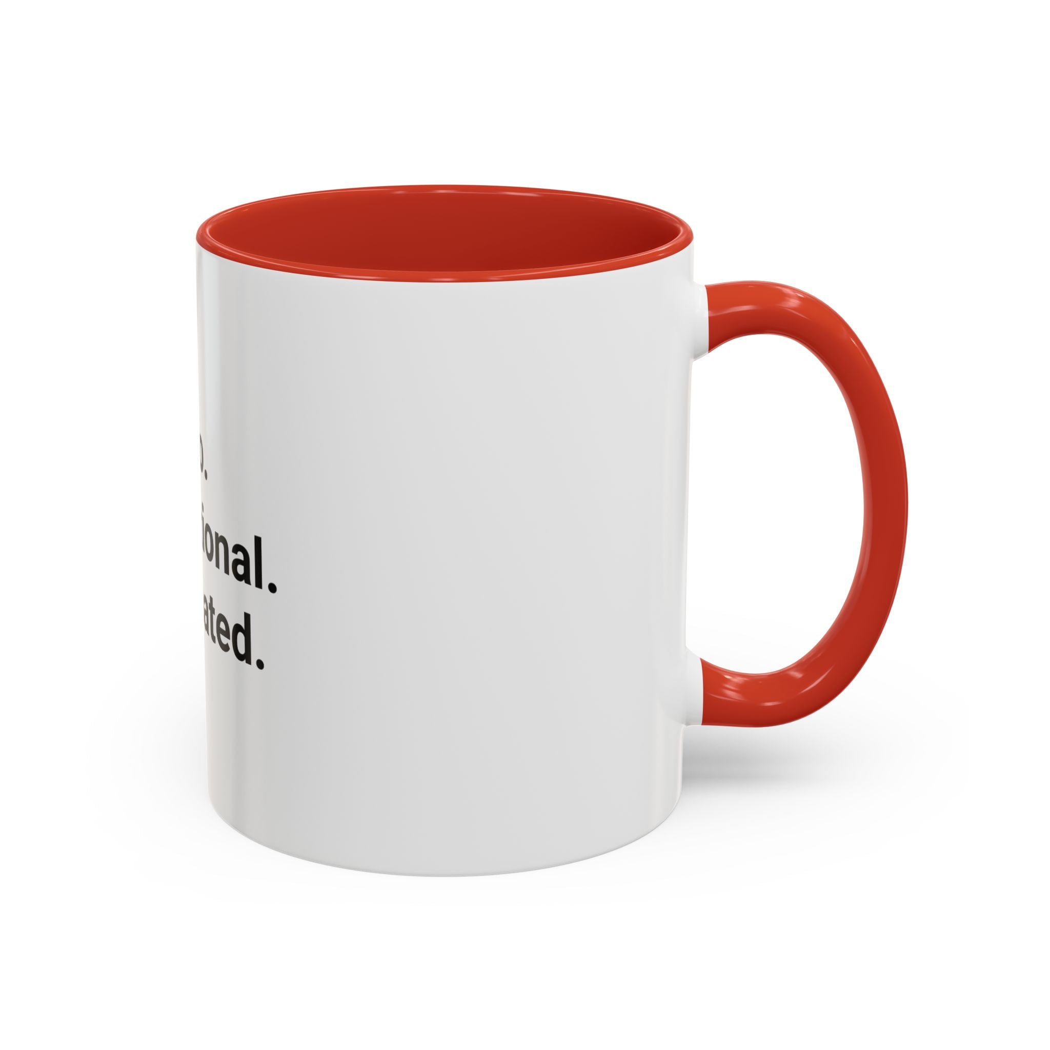 Solo. International. Undefeated. - Accent Mug for Solo Travelers