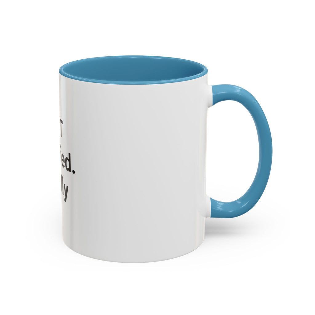 EMT Certified. Finally - Accent Mug for New EMT Gift