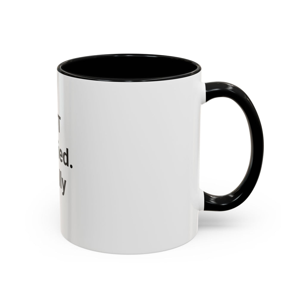 EMT Certified. Finally - Accent Mug for New EMT Gift