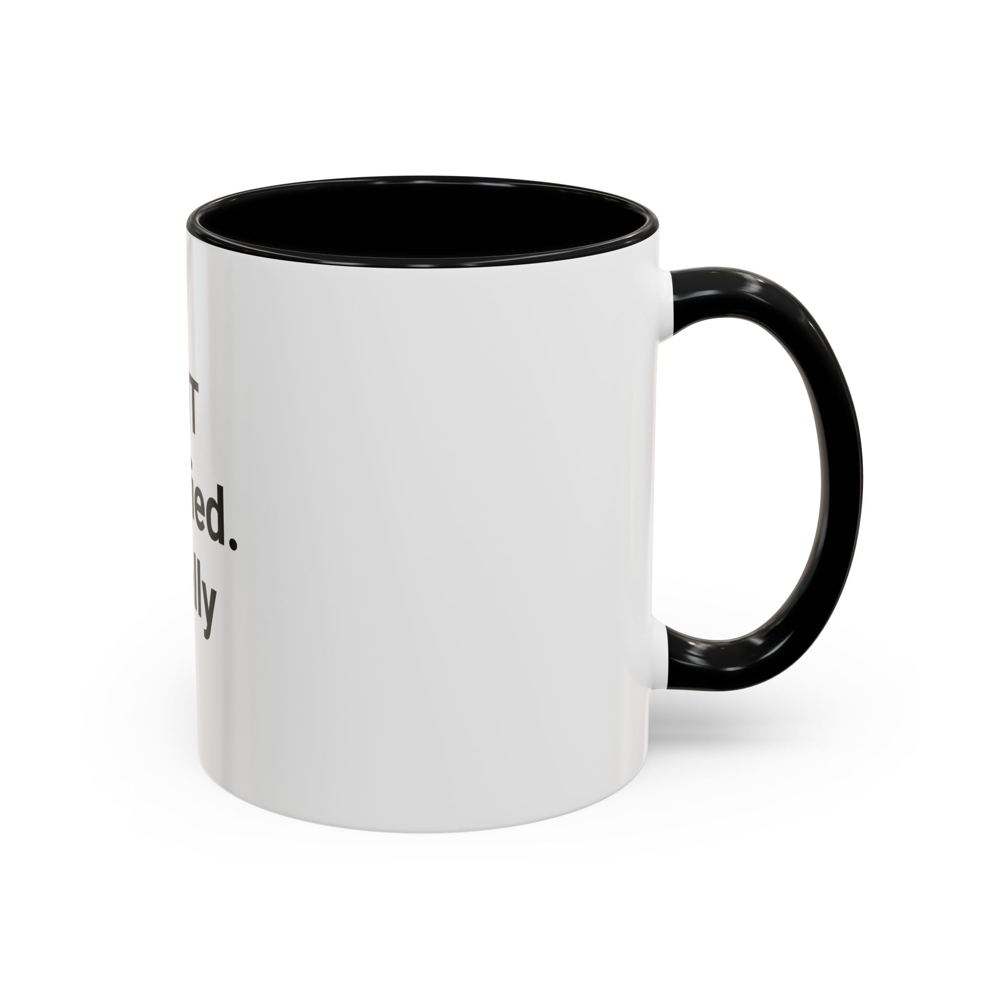 EMT Certified. Finally - Accent Mug for New EMT Gift