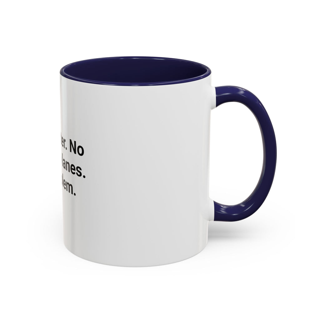 Open Water. No Walls. No Lanes. No Problem. - Mug for Open Water Swimmers