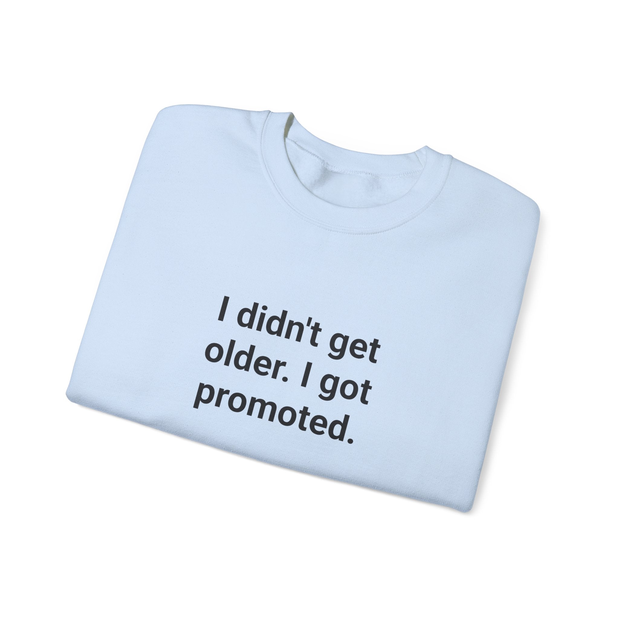 I Didn't Get Older I Got Promoted - Sweatshirt for New Grandparents
