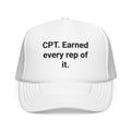 CPT. Earned Every Rep of It - Trucker Hat for New Personal Trainers