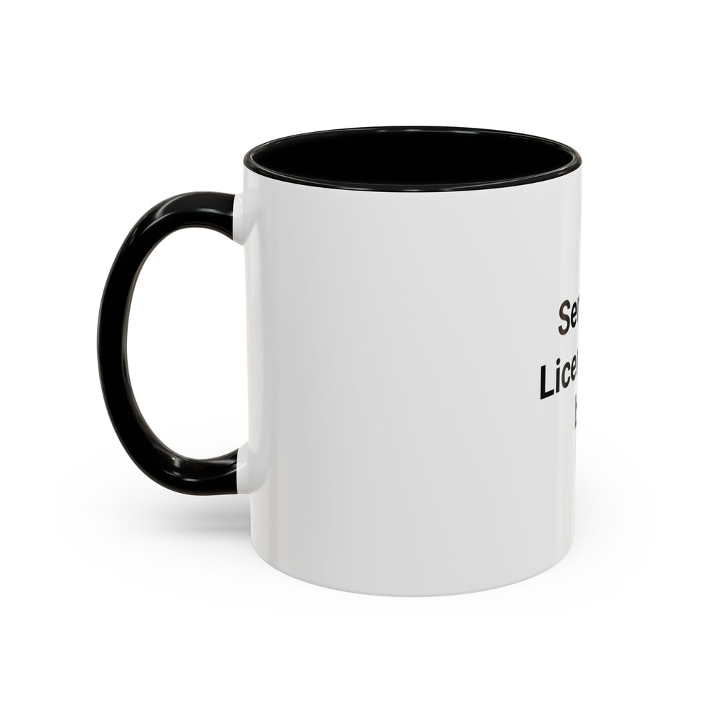 Series 7: Licensed to Bill - Accent Mug for New Brokers