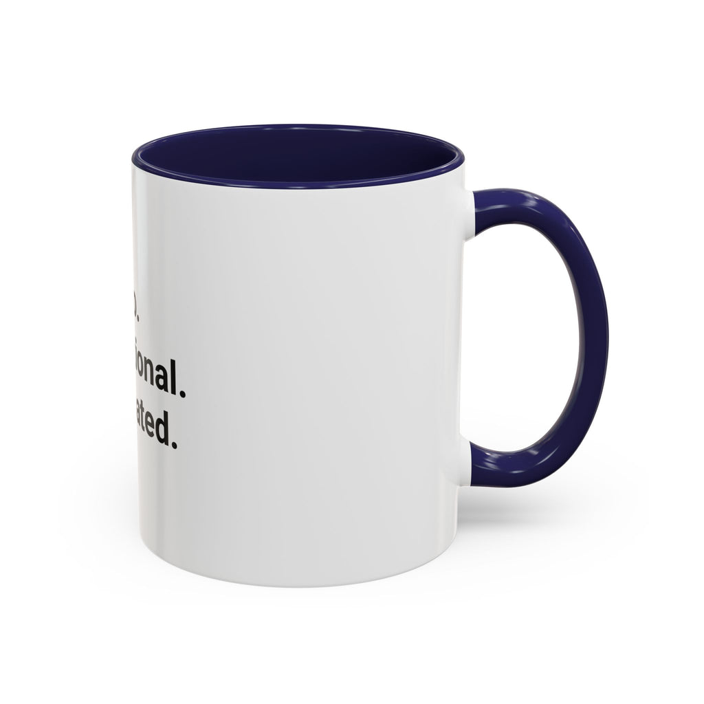 Solo. International. Undefeated. - Accent Mug for Solo Travelers
