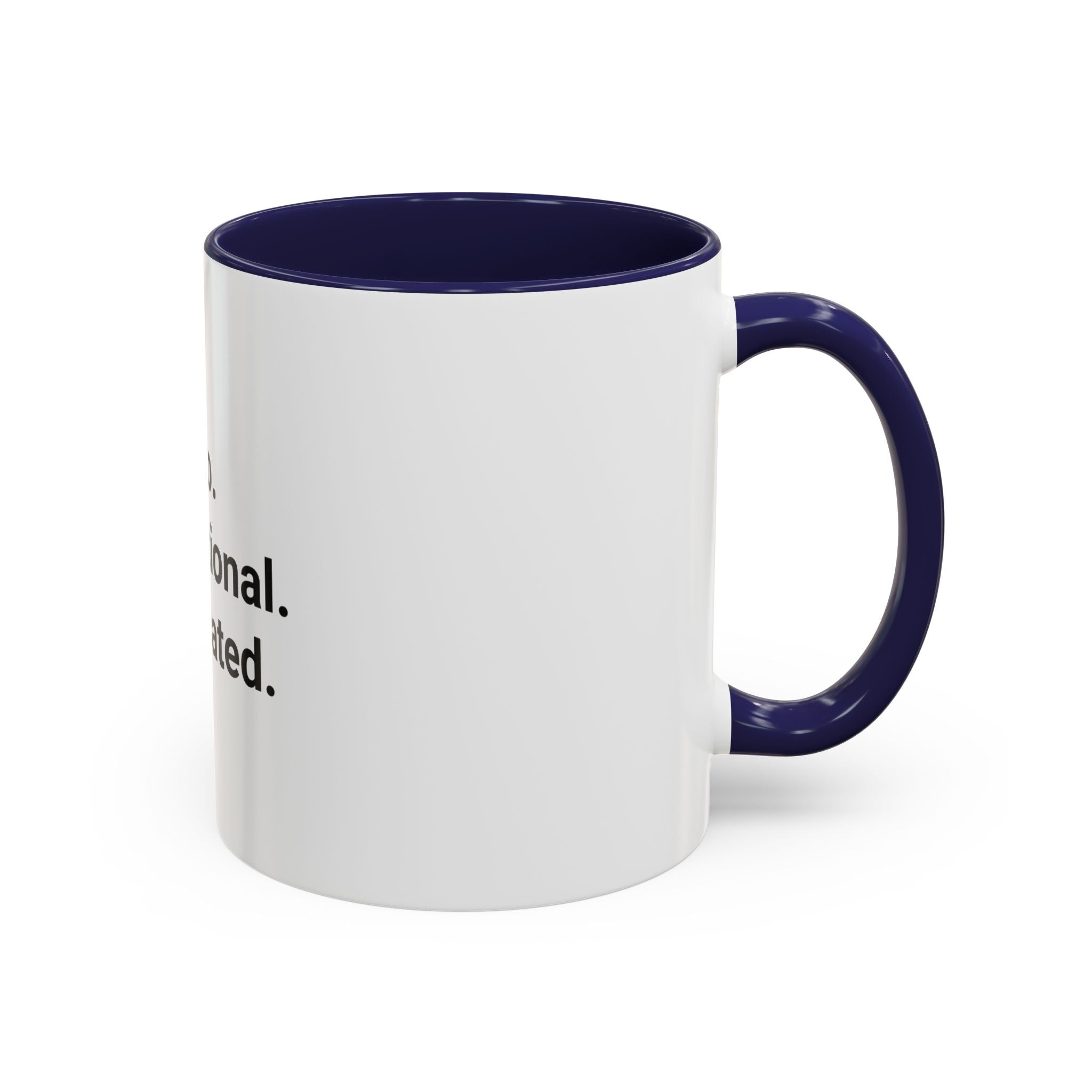 Solo. International. Undefeated. - Accent Mug for Solo Travelers