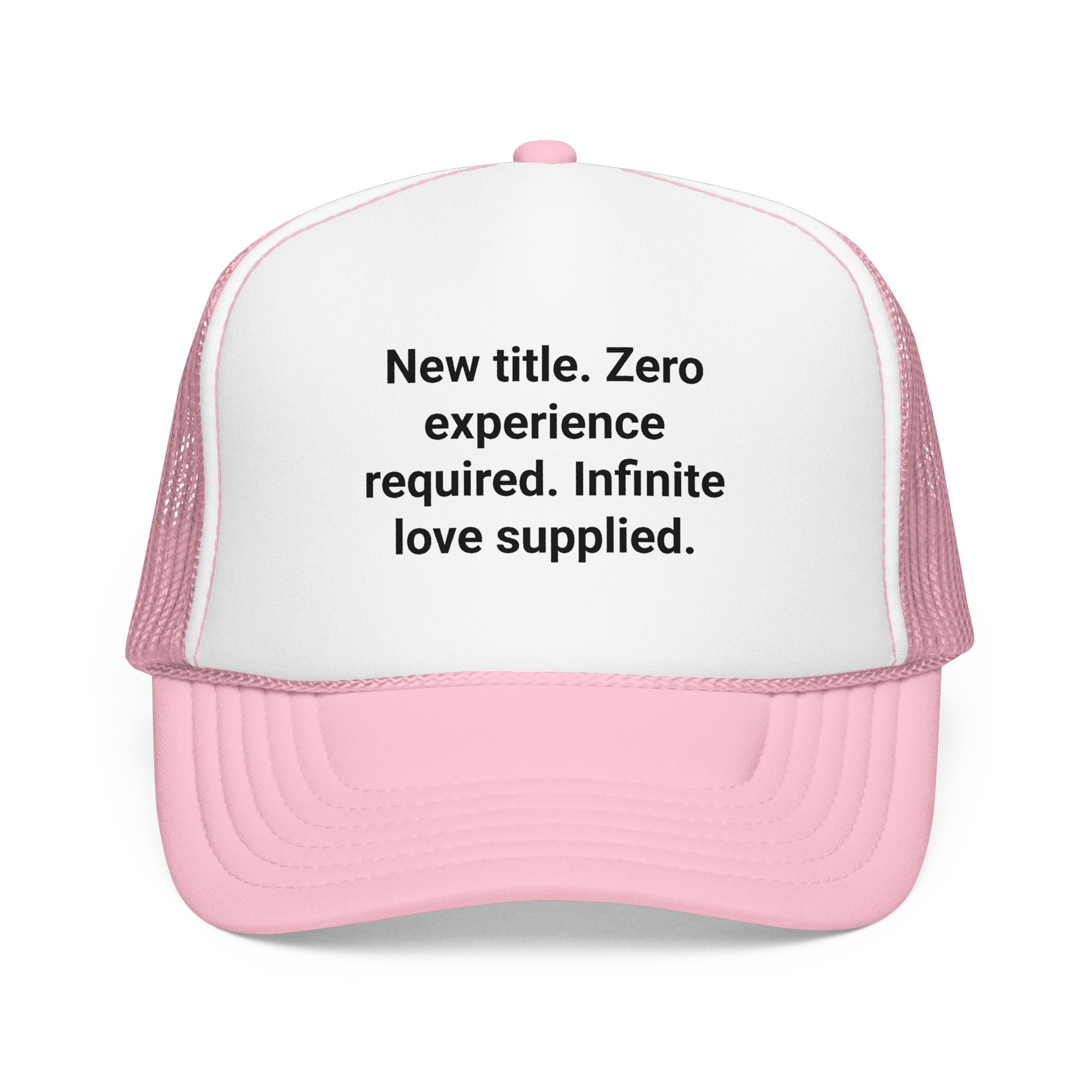 New Title. Zero Experience Required. - Trucker Hat for New Grandparents