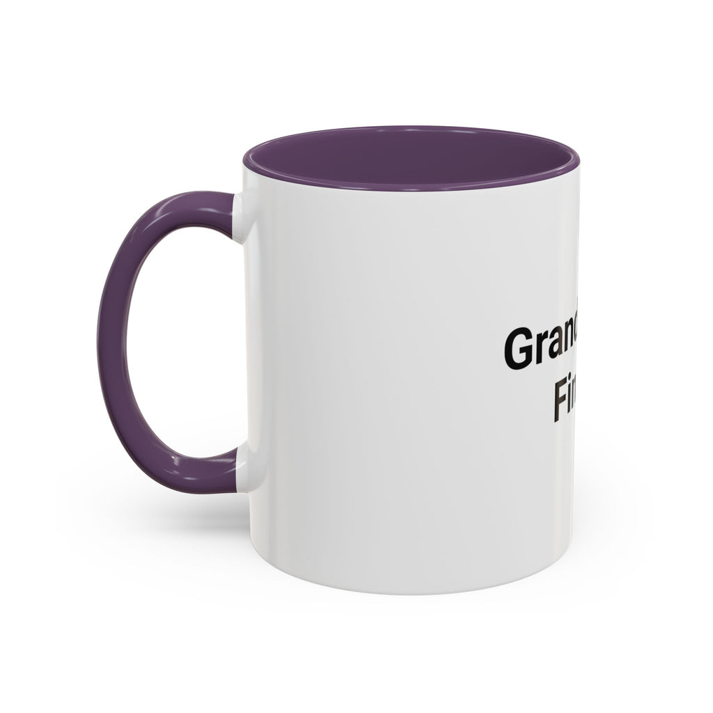 Grandparent. Finally. - Accent Mug for New Grandparents