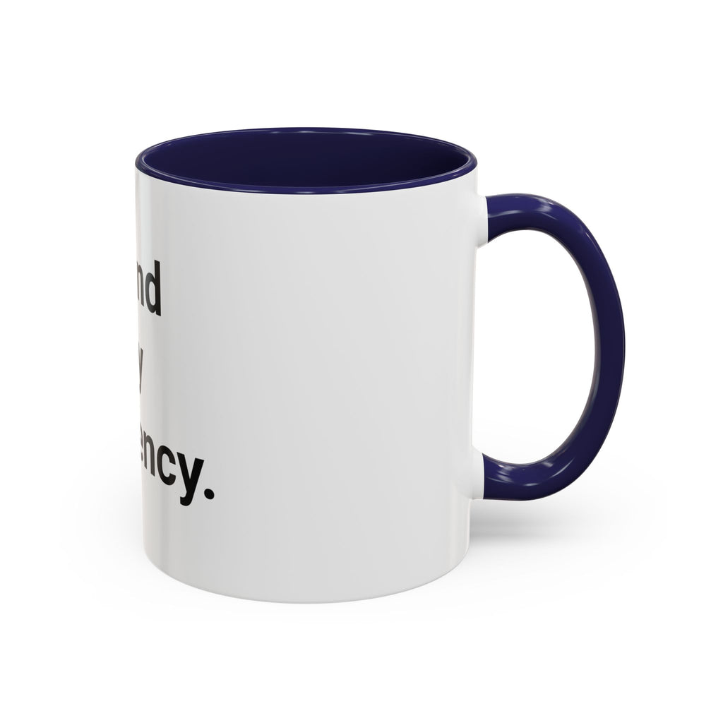 Found My Frequency - Accent Mug for Ham Radio License