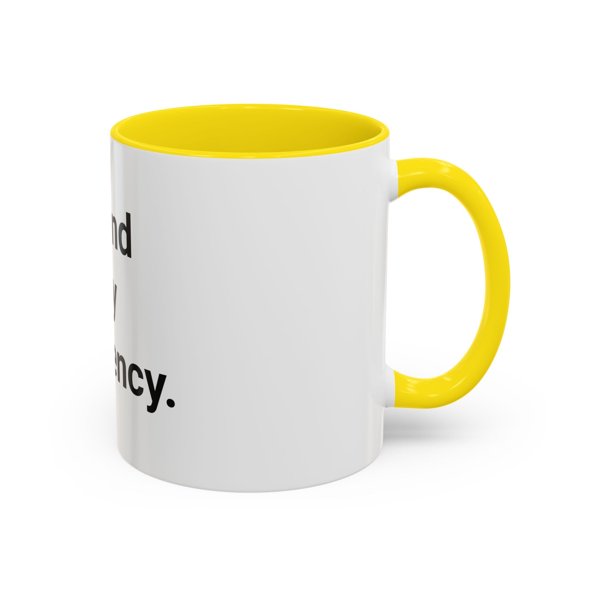Found My Frequency - Accent Mug for Ham Radio License