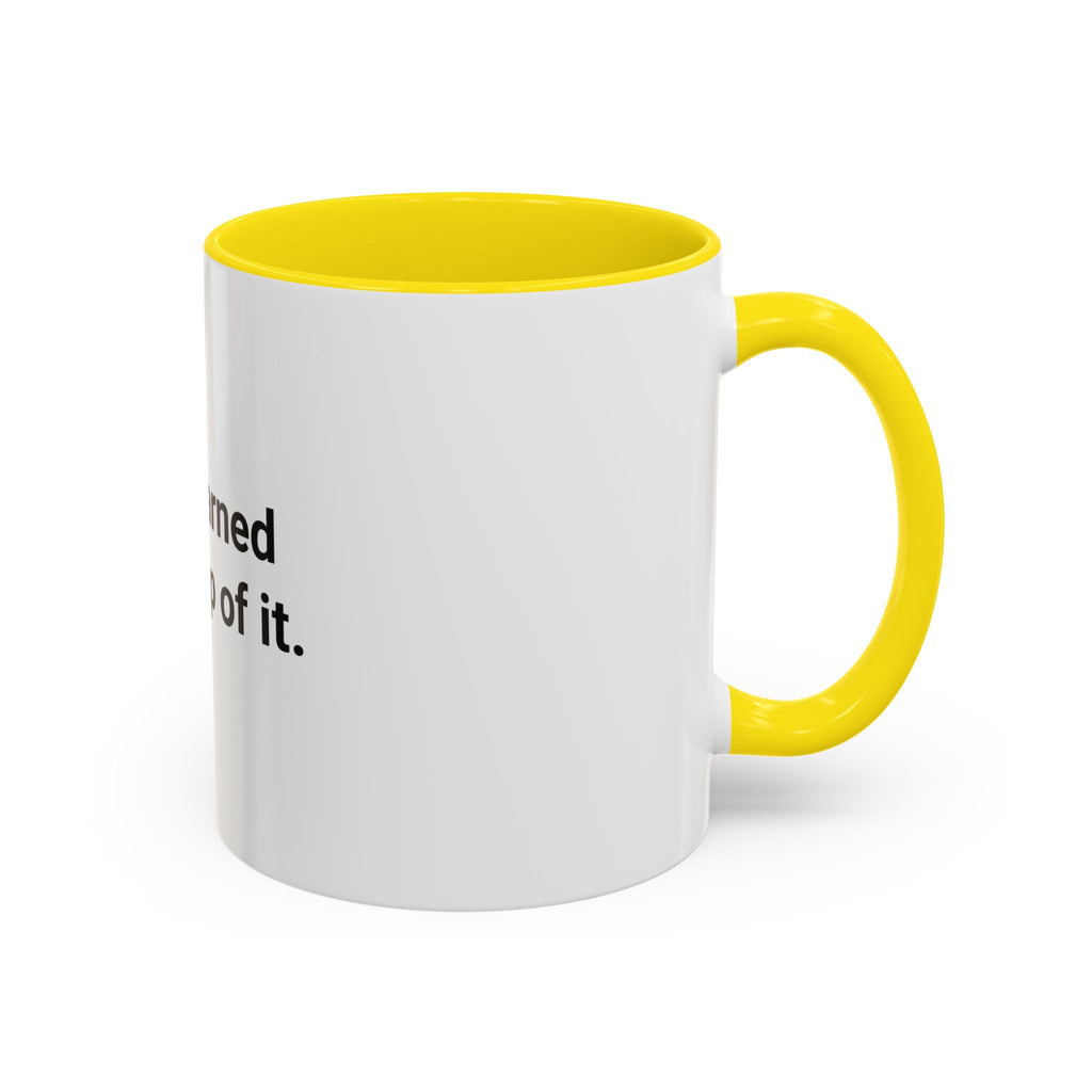 CPT. Earned Every Rep of It. - Accent Mug for New Personal Trainers