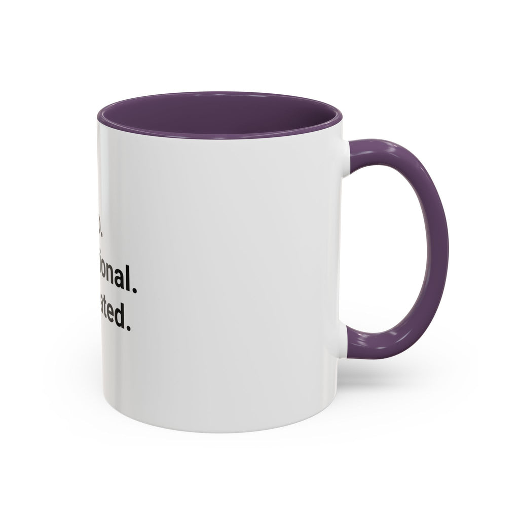 Solo. International. Undefeated. - Accent Mug for Solo Travelers