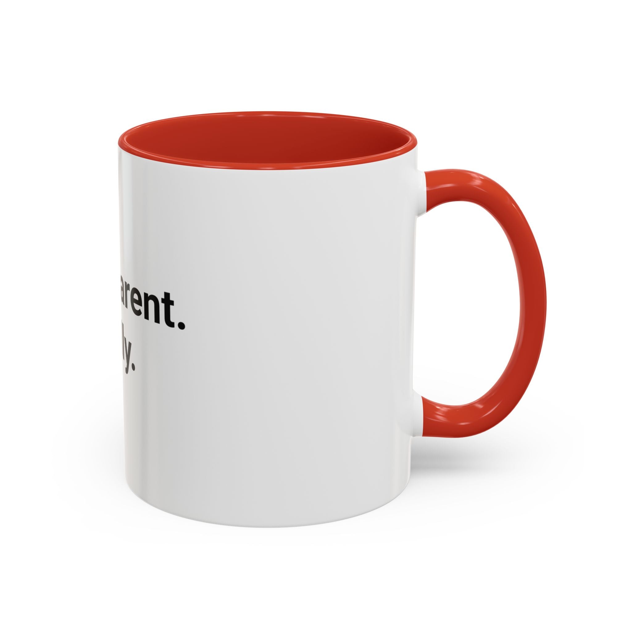 Grandparent. Finally. - Accent Mug for New Grandparents