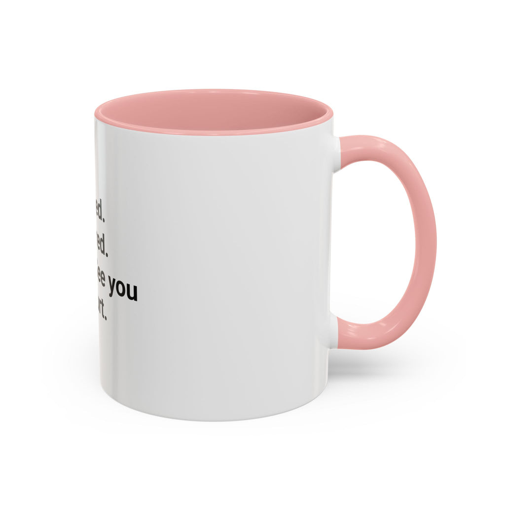 Studied. Suffered. Scored. See you in court. - Mug for LSAT Grads