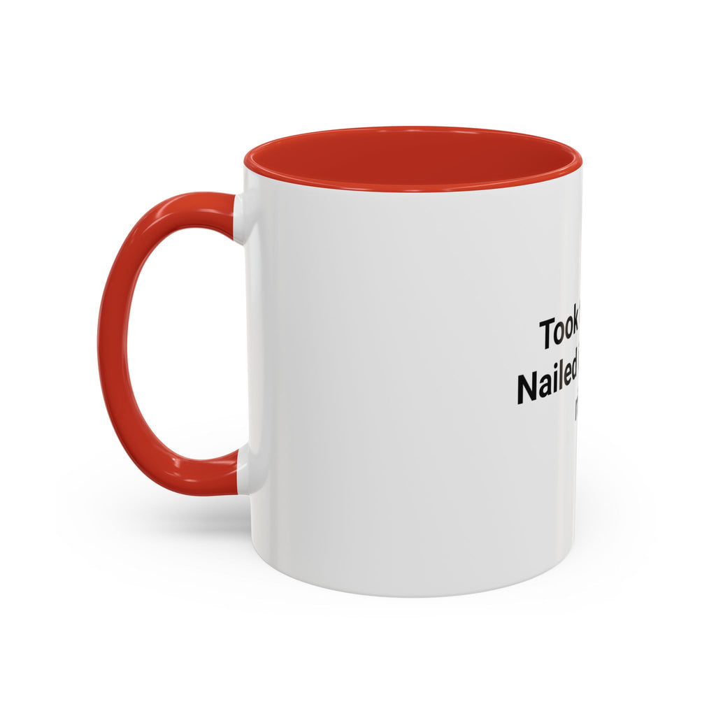 Took the Test. Nailed It. Born to Ride. - Mug for New Riders
