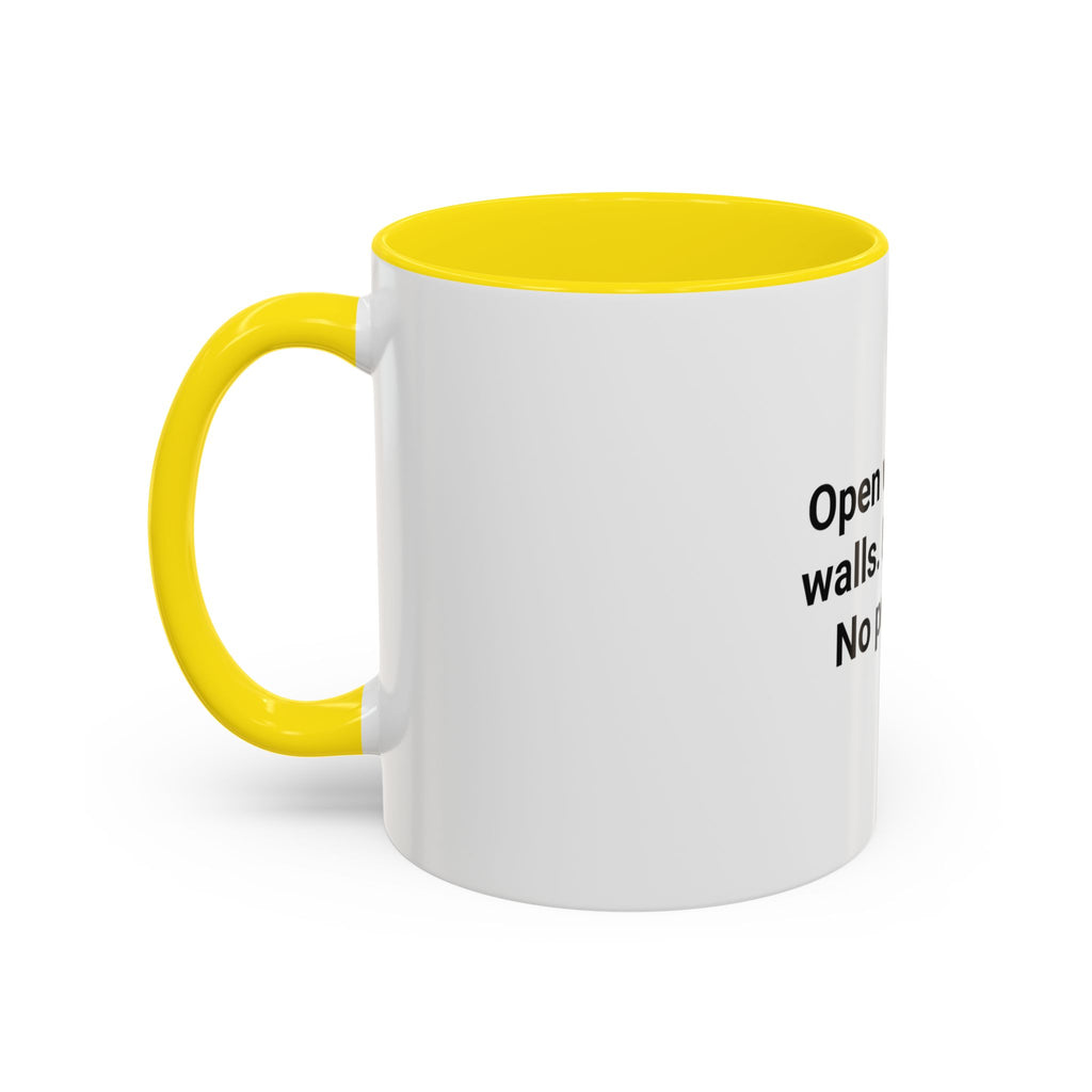 Open Water. No Walls. No Lanes. No Problem. - Mug for Open Water Swimmers
