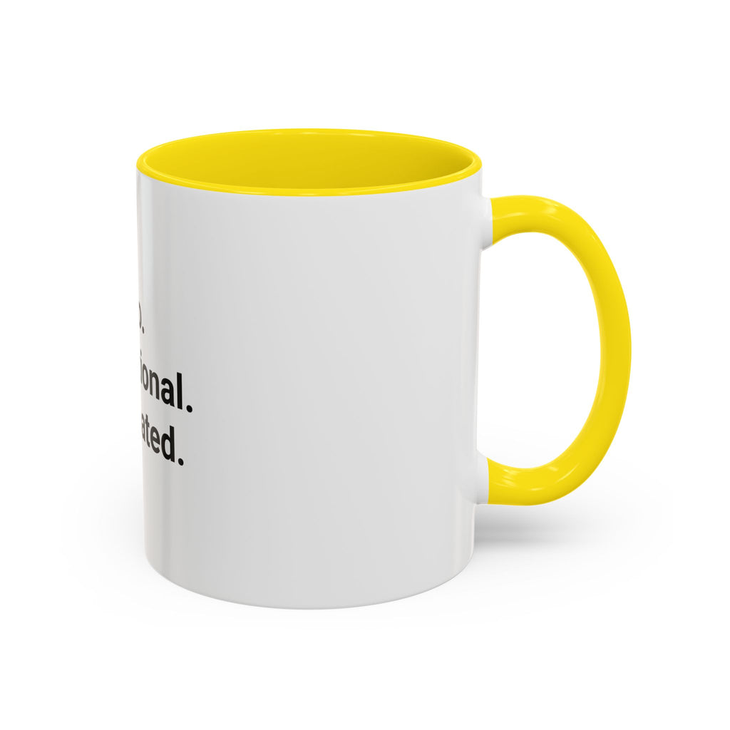 Solo. International. Undefeated. - Accent Mug for Solo Travelers