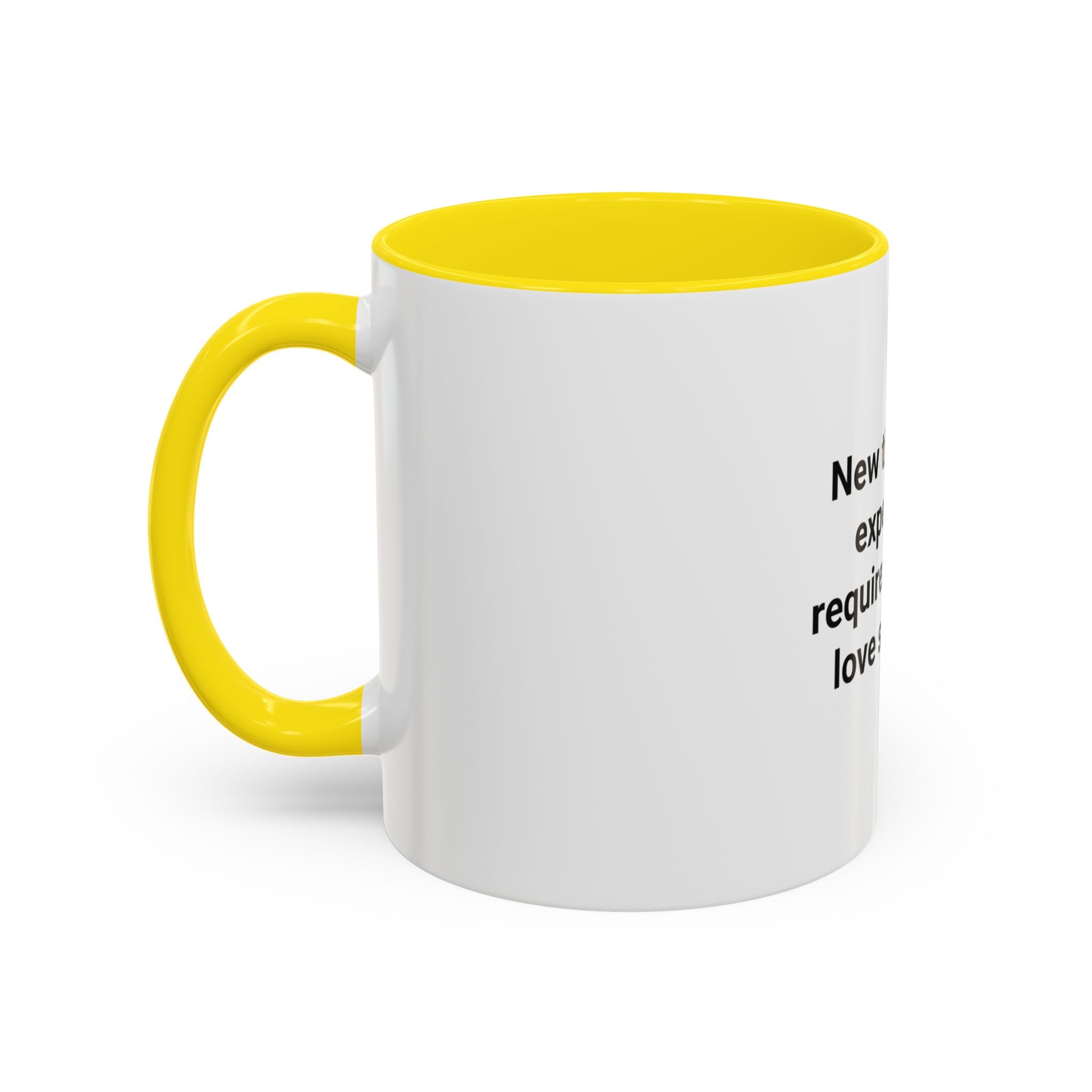 New Title. Zero Experience Required. - Accent Mug for New Grandparents
